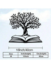 3pcs Black Metal Wall Art Decor Tree Of Life Metal Tree Wall Art Tree Sign Metal Wall Decoration Housewarming Hanging Wall Art