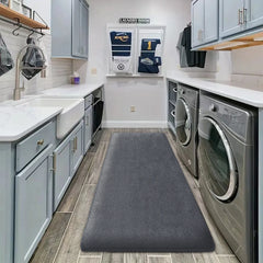 3D Non Slip Bathroom Mat Cobblestone Embossed Bath Mats Absorbent Doormat Carpet Door Floor Mats Machine Washable Quick Drying
