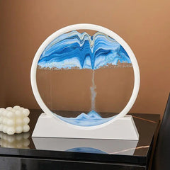 3D Quicksand Painting Ornament Living Room Light Luxury Small Ornament Small Cute Wine Cabinet High Sense Ins Wind Home