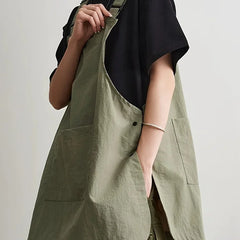 Japanese Waterproof Outdoor Barber, Coffee Shop, Catering Workwear Apron, Unisex Household Kitchen Workwear