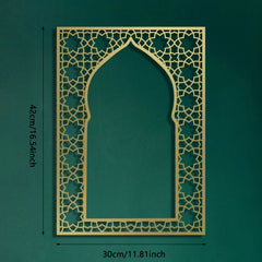 Exquisite Metal Bismillah Wall Art – Arabic Calligraphy, Ideal Islamic Gift, Quran & Arabic Wall Decoration