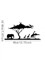 3pcs Black Metal Wall Art Decor Tree Of Life Metal Tree Wall Art Tree Sign Metal Wall Decoration Housewarming Hanging Wall Art