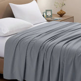 Flat Sheets Only 2 Pack - Hotel Quality Flat Bed Sheets - Brushed Microfiber - Ultra Soft & Breathable - Wrinkle-Free