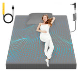 HLLBLL Grounding Sheet, 90% Organic Cotton+10% Pure Silver Organic Fitted Grounded Sheet for Improved Sleep