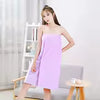 Womens Bath Towels Girls Wearable 135*80cm Fast Drying Bathing Beach