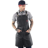 Unisex Floral Work Apron – Custom Logo