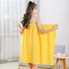 Womens Bath Towels Girls Wearable 135*80cm Fast Drying Bathing Beach
