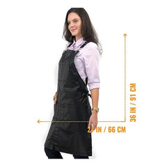 Unisex Floral Work Apron – Custom Logo