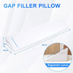 Queen Size Bed Wedge Mattress Wedge Pillow Gap Filler Headboard Pillow