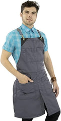Unisex Floral Work Apron – Custom Logo