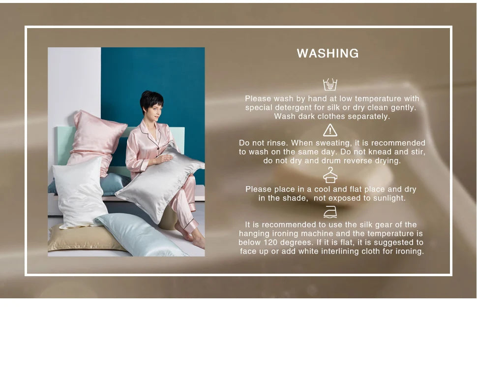 DISANGNI 100% Natural Mulberry Silk Pillowcase for Hair and Skin - Front in Pure Silk & Back in Breathable Lyocell Fiber, 1 Pack