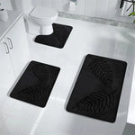 Fashion Bath Rug Soft Non-Slip Quick Dry Bath Mat Absorbent floor mat bathroom mat Machine Washable Shower Anti-slip Carpet