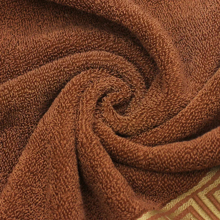1/4/6pcs Black Cotton Towels 34x74cm 70x140cm Embroidered Hotel Quality Bath Towel for Adults Christmas Gift Thicken Face Towels
