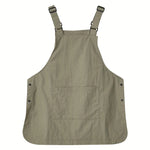 Japanese Waterproof Outdoor Barber, Coffee Shop, Catering Workwear Apron, Unisex Household Kitchen Workwear