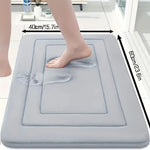 1pc Absorbent Non-Slip Bath Mat | Comfortable Standing Pad for Living Room, Bedroom