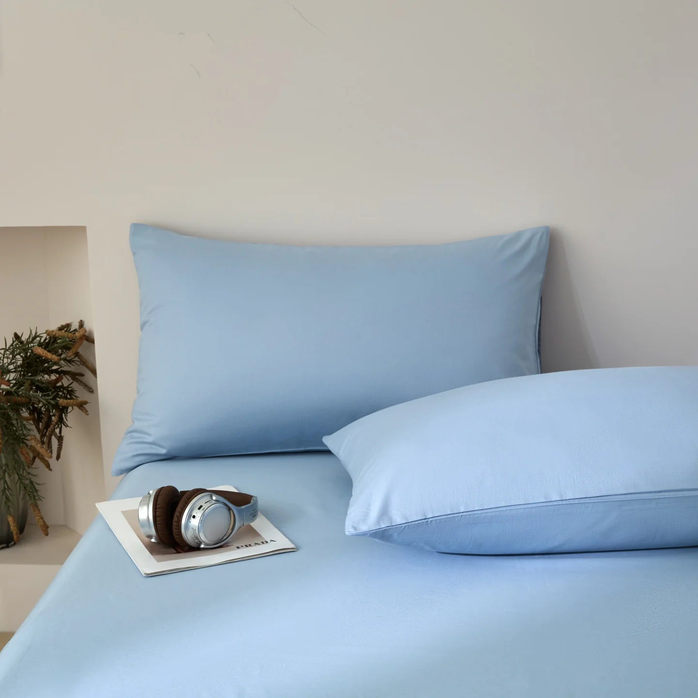 3pcs 100% Egyptian Cotton Duvet Cover Set 1pc Duvet Cover and 2pcs Pillowcases 150*200/220*220cm Single/double Queen King Size