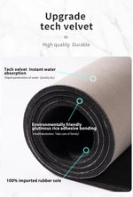 Diatomite Bath Mats Bathroom Absorbent Anti Slip Floor Mat Foot Carpet Quick Dry Shower Toilet Rug Doormat Washable