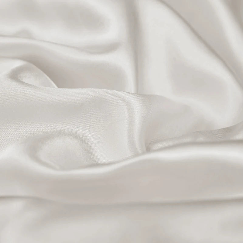 Satin Rayon Fitted Sheet Solid Color Mattress Cover With Elastic Band Bed Sheet High-End Home Hotel Bedding Fit Sheet