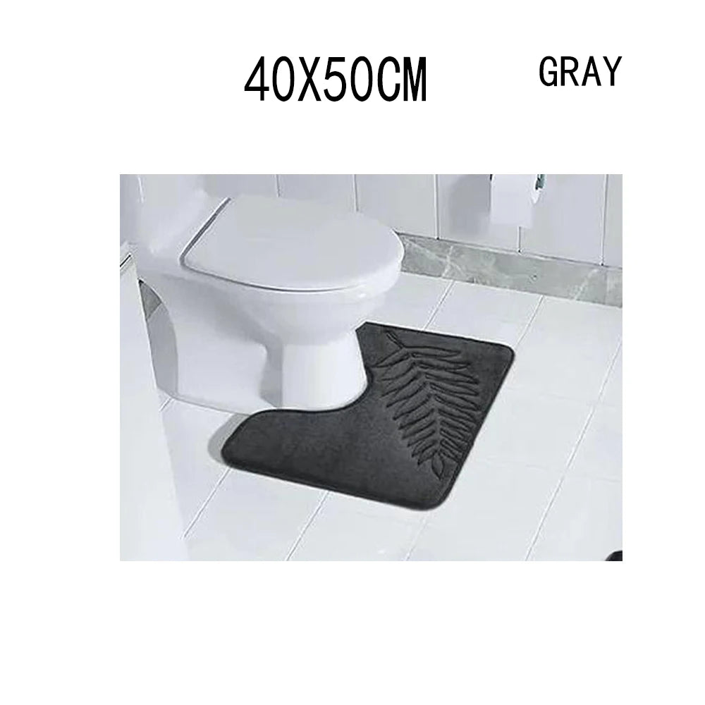 Fashion Bath Rug Soft Non-Slip Quick Dry Bath Mat Absorbent floor mat bathroom mat Machine Washable Shower Anti-slip Carpet