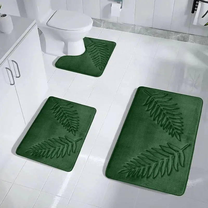 Fashion Bath Rug Soft Non-Slip Quick Dry Bath Mat Absorbent floor mat bathroom mat Machine Washable Shower Anti-slip Carpet