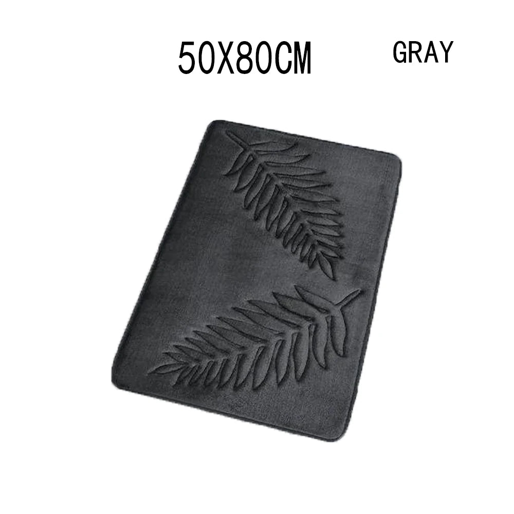 Fashion Bath Rug Soft Non-Slip Quick Dry Bath Mat Absorbent floor mat bathroom mat Machine Washable Shower Anti-slip Carpet