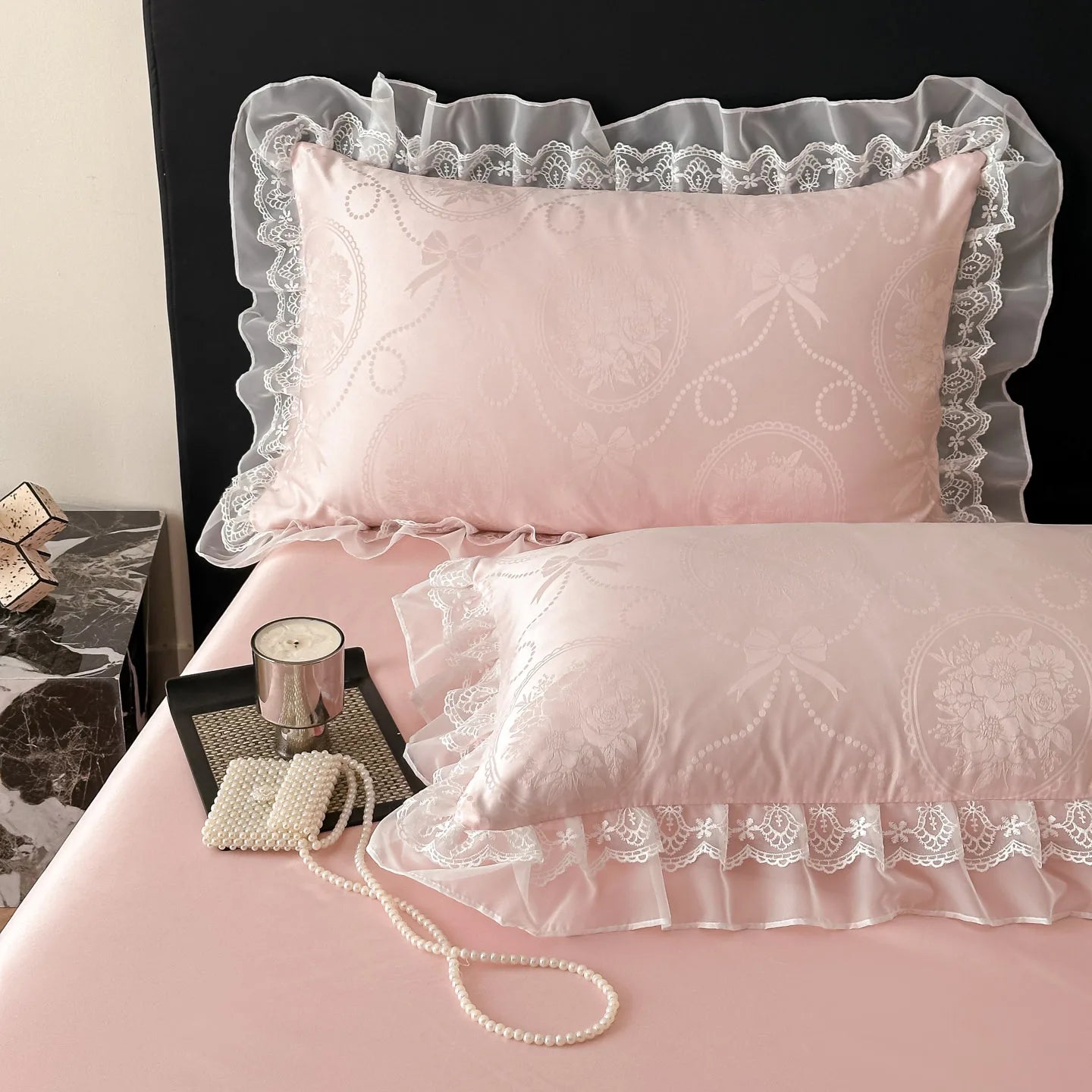 Cooling Summer Quilt Twin Queen Size 2026 Korean Lace Trim Silky Satin Lightweight Blanket for Hot Summer Nights Bedroom AC Room