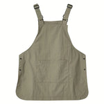 Japanese Waterproof Outdoor Barber, Coffee Shop, Catering Workwear Apron, Unisex Household Kitchen Workwear