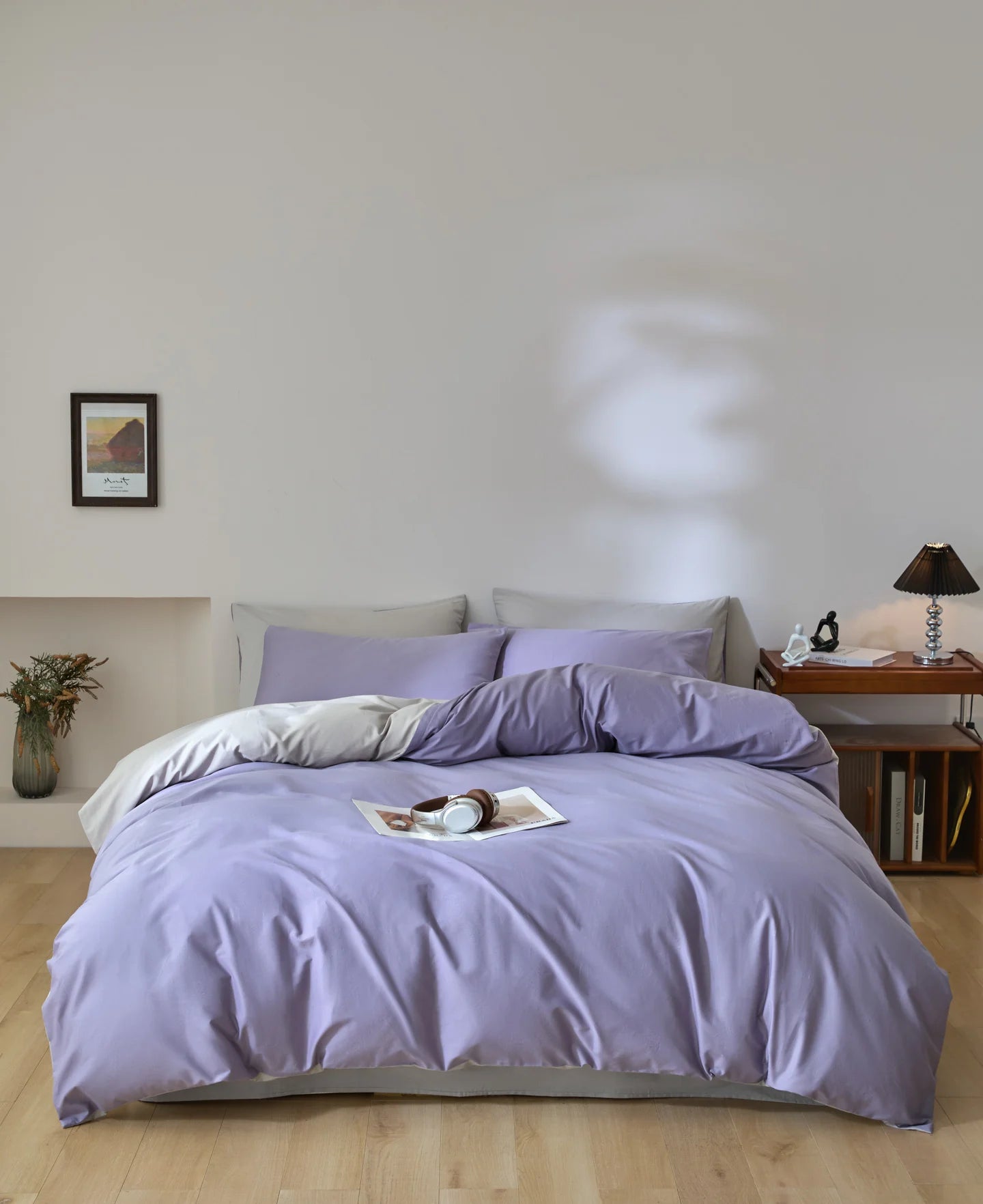 3pcs 100% Egyptian Cotton Duvet Cover Set 1pc Duvet Cover and 2pcs Pillowcases 150*200/220*220cm Single/double Queen King Size