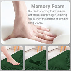 Fashion Bath Rug Soft Non-Slip Quick Dry Bath Mat Absorbent floor mat bathroom mat Machine Washable Shower Anti-slip Carpet