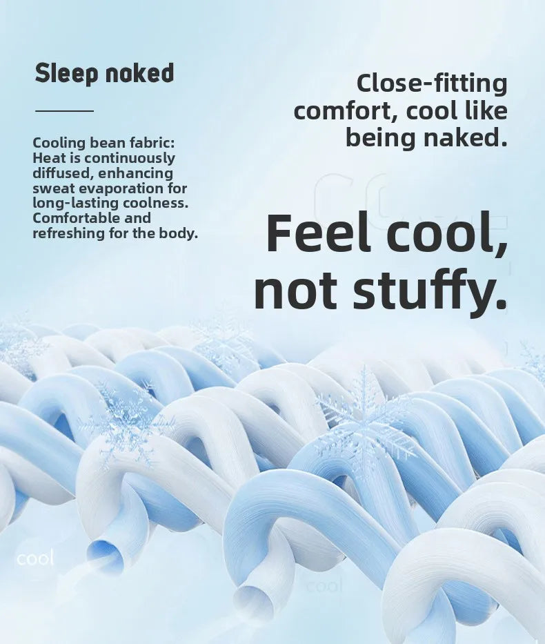 Summer Ice Silk Latex Pillowcase Bean Memory Single 30x50 Children's Pillow Core Case 40x60 Breathable Pair Bidirectional Use