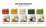 Battilo Chenille Knit Blankets with Tassels Green Plaid Throw Blanket for Bed Couch Decorative Sofa Blanket Bedroom Spring Decor