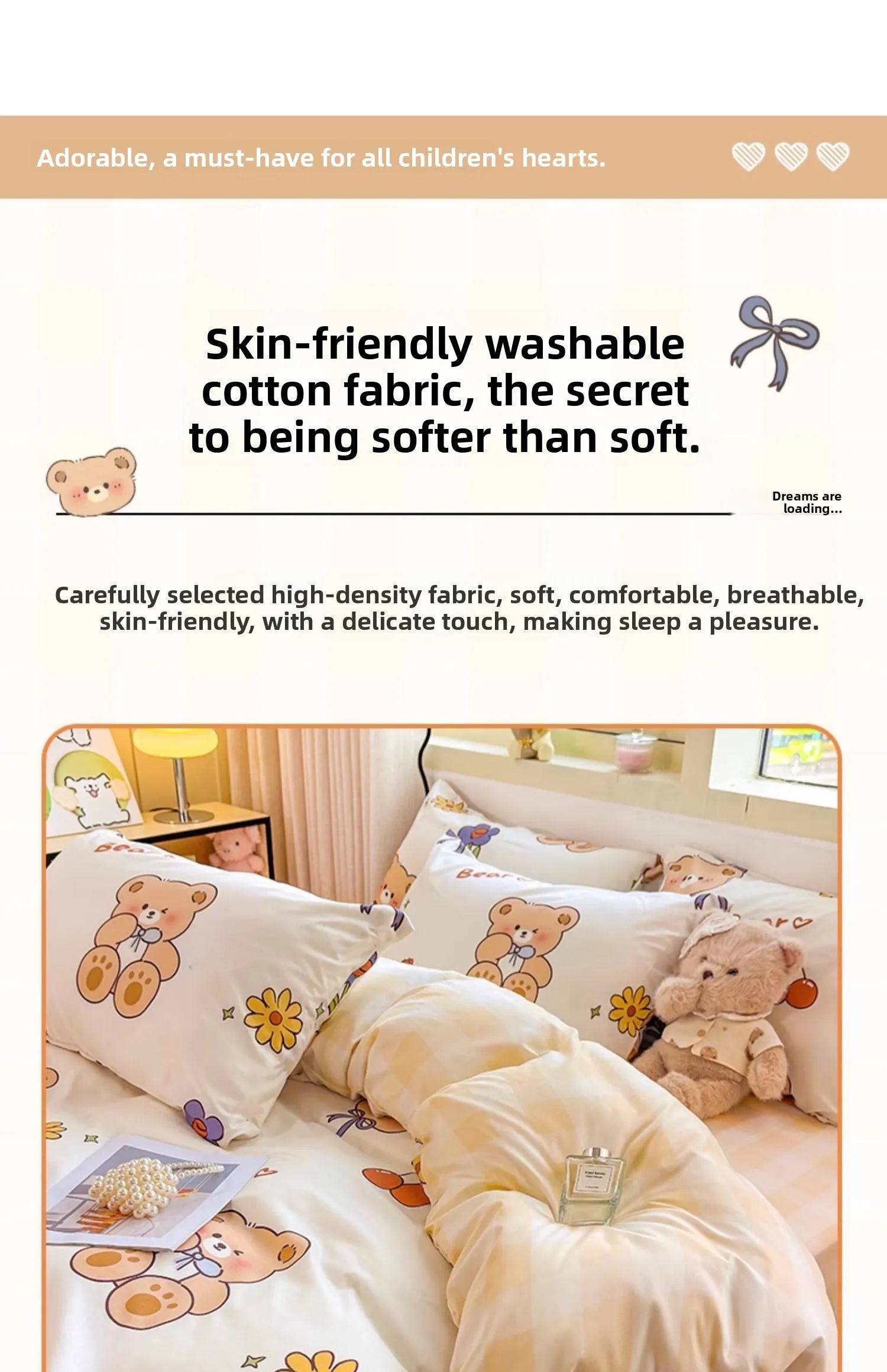 Washed Cotton Bedding Set Single Bed Three Piece Set Student Dormitory Pure Color Four Piece Set Bed Sheet Duvet Cover Quilt