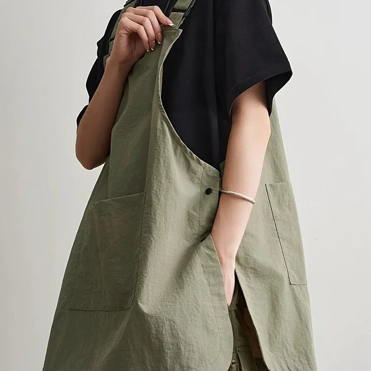 Japanese Waterproof Outdoor Barber, Coffee Shop, Catering Workwear Apron, Unisex Household Kitchen Workwear