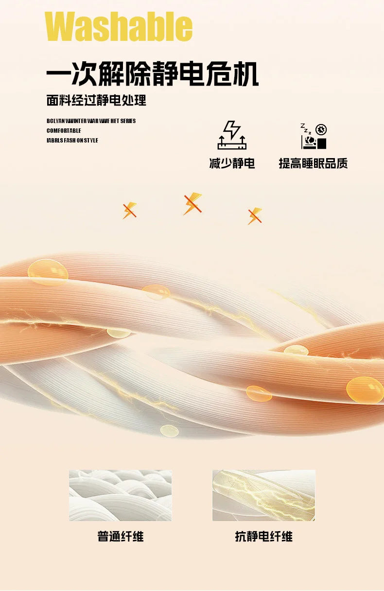 1pc Winter Warm Bed Sheet with Elastic Band Single/Queen/King Mattress Cover Thick Coral Fleece Fluffy Fitted Bed Sheets for Bed