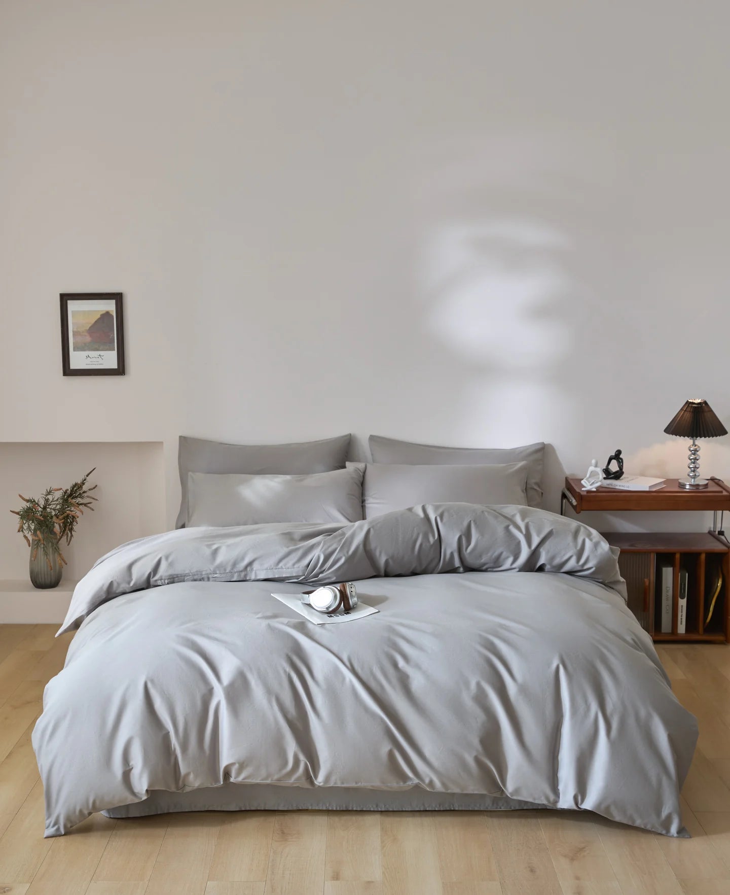 3pcs 100% Egyptian Cotton Duvet Cover Set 1pc Duvet Cover and 2pcs Pillowcases 150*200/220*220cm Single/double Queen King Size