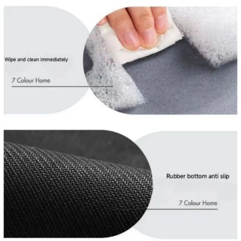 VIKAMA 1/2PC Wabi-Sabi Kitchen Floor Mat Non-Slip And Oil Resistant Carpet Diatomaceous Mud Absorbent Foot Mat Home Decoration