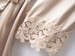 Bridesmaid Robes Rose Gold Bride Robe Wedding Bridesmaid Gift Satin Lace Robe Bridal Dressing Gown Bachelorette Party Pajamas