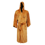 Jedi Cosplay Nightgown Male Homewear Flannel Robe Male With Hooded Thick Star Dressing Gown Empire Men's Bathrobe Winter Robe