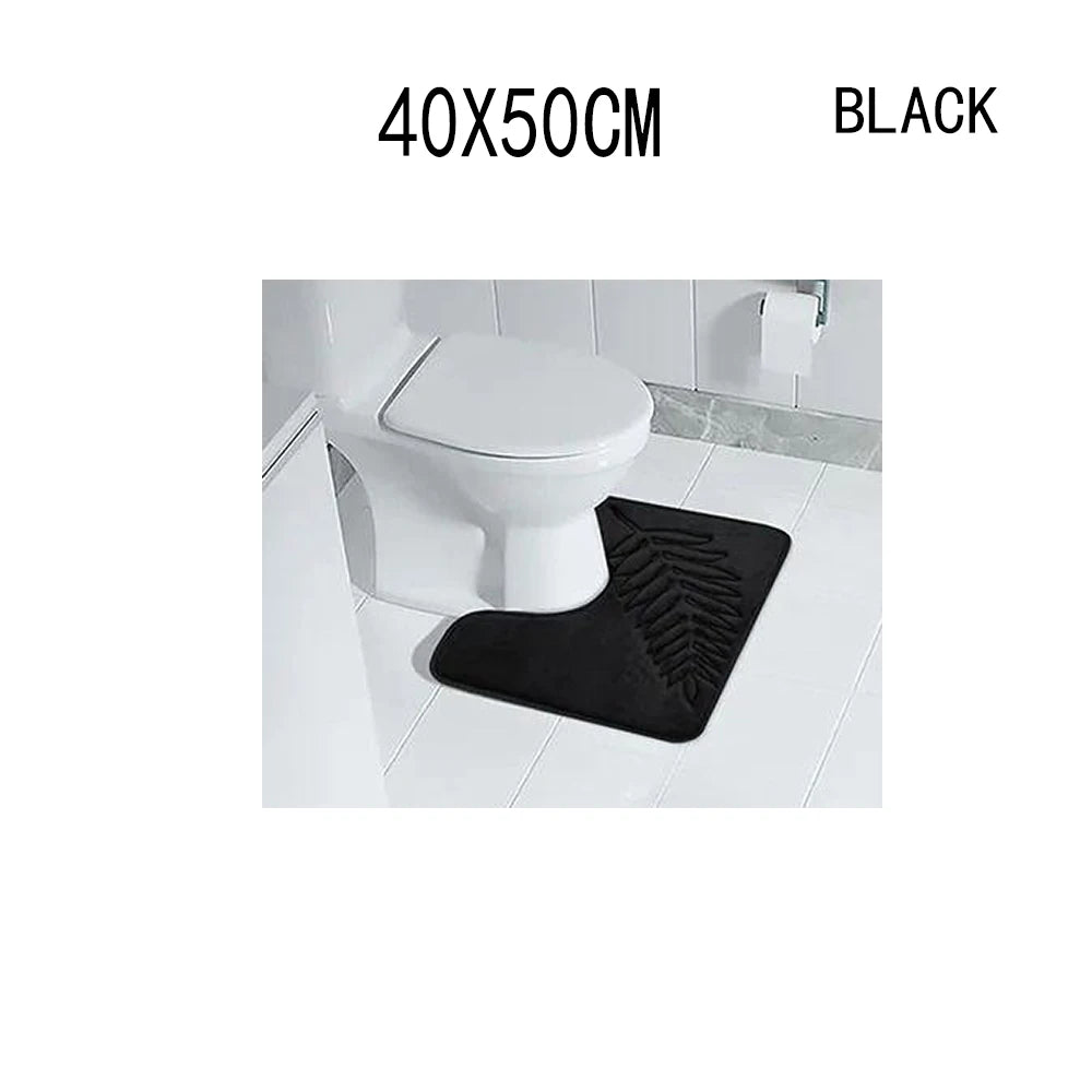 Fashion Bath Rug Soft Non-Slip Quick Dry Bath Mat Absorbent floor mat bathroom mat Machine Washable Shower Anti-slip Carpet