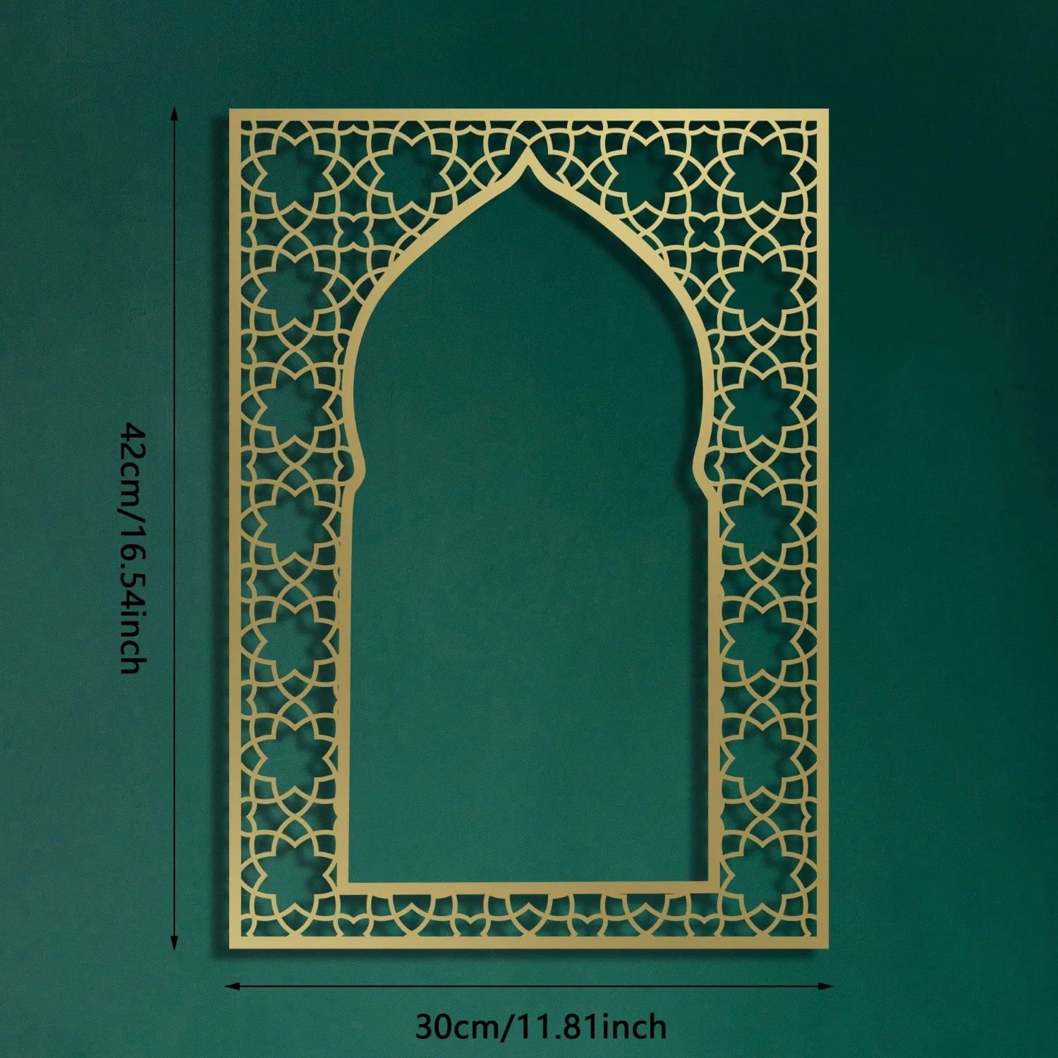 Exquisite Metal Bismillah Wall Art – Arabic Calligraphy, Ideal Islamic Gift, Quran & Arabic Wall Decoration