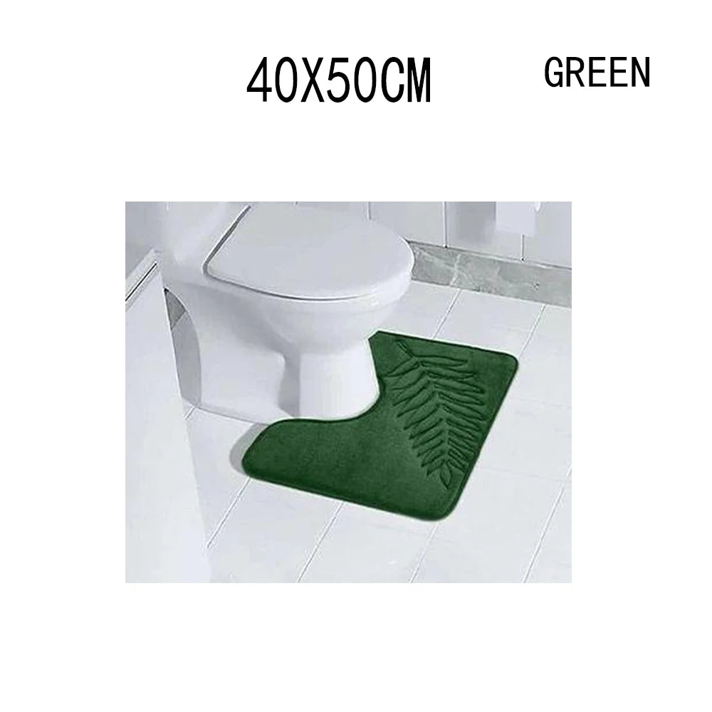 Fashion Bath Rug Soft Non-Slip Quick Dry Bath Mat Absorbent floor mat bathroom mat Machine Washable Shower Anti-slip Carpet