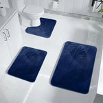 Fashion Bath Rug Soft Non-Slip Quick Dry Bath Mat Absorbent floor mat bathroom mat Machine Washable Shower Anti-slip Carpet