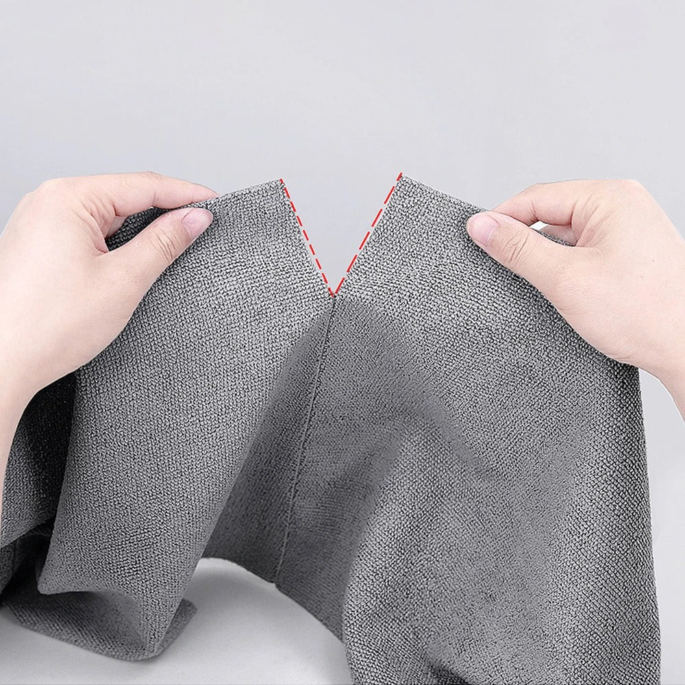 1 Roll With Kitchen Dishwashing Cloth, Reusable, Dry And Wet,