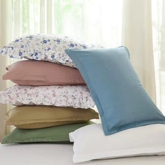 Queen Comforter Set, 8 Pieces Ruffle Blue Bed in a Bag Queen, Farmhouse Bedding Set Queen Size with Ruffle Comforter, Ruffle Flo