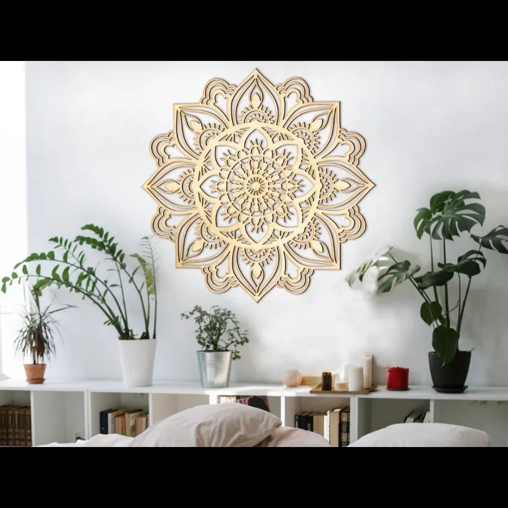 Metal Wall Art Moroccan Decoration to Enhance Your Living Room with Indian and Mandala Design Stylish Home Accent Piece