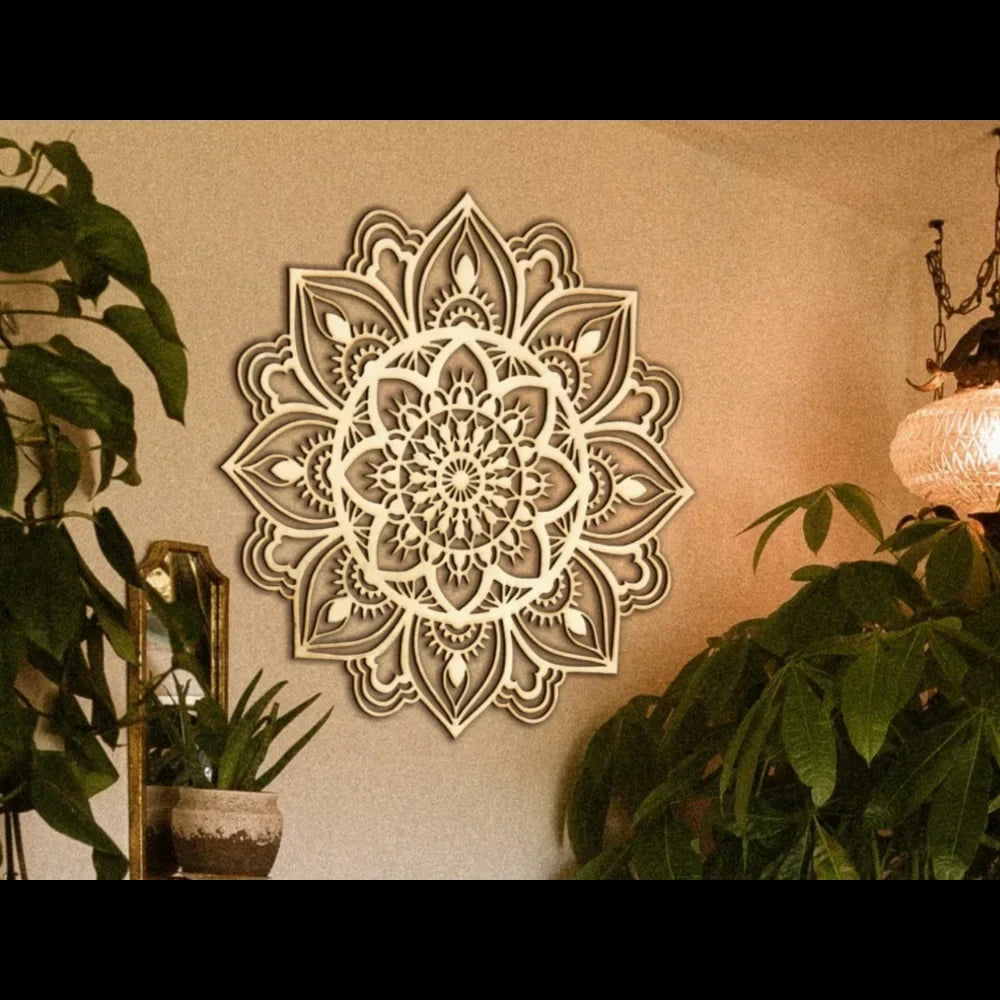 Metal Wall Art Moroccan Decoration to Enhance Your Living Room with Indian and Mandala Design Stylish Home Accent Piece