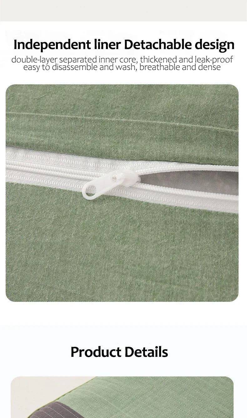 Sobakawa Traditional Buckwheat Standard Size Pillow Organic Cotton with Natural Technology for Cool Sleep Bed Sleep Pillow