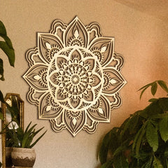 Metal Wall Art Moroccan Decoration to Enhance Your Living Room with Indian and Mandala Design Stylish Home Accent Piece