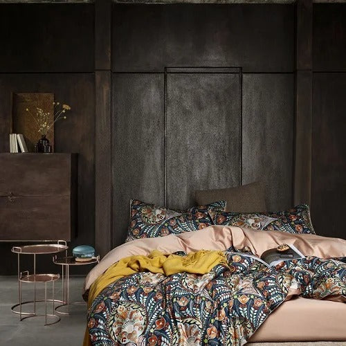 4/6Pcs Luxury Egyptian Cotton Bedding Set Queen King size Bright