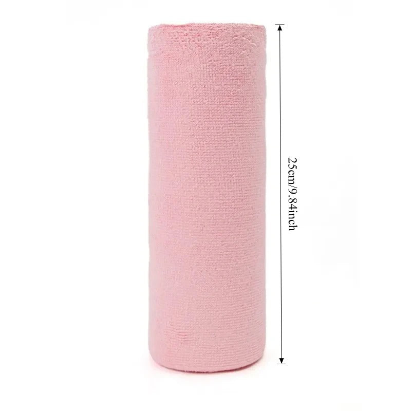 Reusable Cleaning Wipe Household Kitchen Cloth Microfiber Towel Rolls Dish